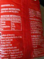 Sushi Rice Ingredients