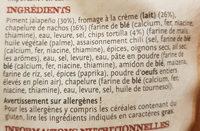 Rodeo Joes Jalapenmo Flamers Ingredients