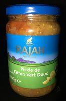 Pickle De Citron Vert Doux Report Card