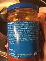 Pate De Curry Tikka Ingredients