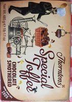Thorntons Chocolate Smothered Toffee Box 485G Report Card