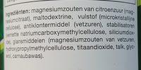 Magnesium Citraat Ingredients