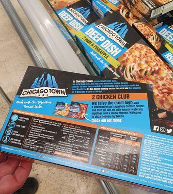 Chicago Town Deep Dish 2 Chicken Club