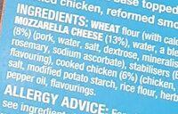 Chicago Town Deep Dish 2 Chicken Club Ingredients