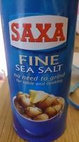 Saxa Natural Sea Salt Grinder 90g is halal suitable, vegan, vegetarian,  gluten-free