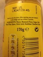 Colman's Mustard Ingredients