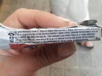 Orbit - Fresa Nutrition Label