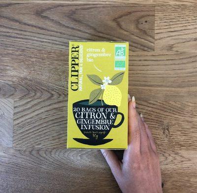 Citron & Gingembre Bio Infusion