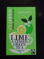 Lime & Ginger Green Tea Report Card