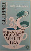 Clipper Organic White Tea X26 Tea Bags Report Card