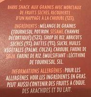 Super Graines Fruit Ingredients