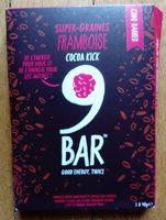 9bar Super Seeds Raspberry Cocoa Kick Report Card