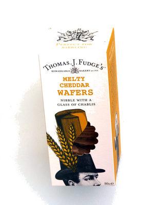 Thomas J Fudge's Melty Cheddar Wafers