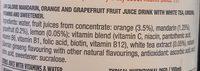 Vitamin Hit Citrus Revive 500Ml Ingredients