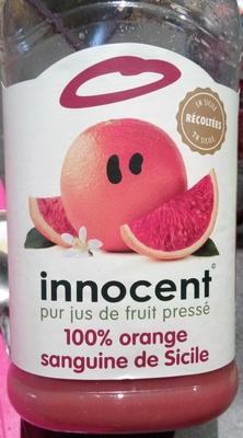 100% Orange Sanguine De Sicile