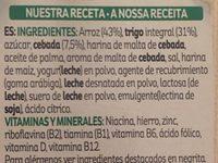 Kellogs Special K Iogurt Ingredients