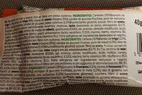 Cereales Kelloggs Bizcocho 40GR Ingredients