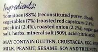 Christophes Summer Vegetable Ingredients