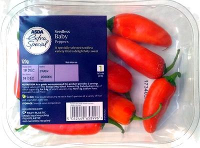 Seedless Baby Peppers