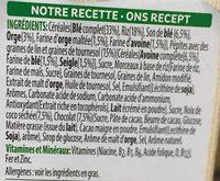 Spcial K Nourish Chocolat Et Noix De Coco Ingredients