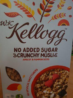 No Added Sugar Crunchy Msli, Apricot&Pumpkin Seeds