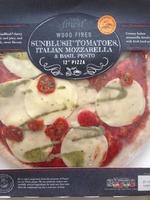 Wood Fired Sunblush Tomatoes, Italian Mozzarella & Basil Pesto 12'' Pizza Report Card