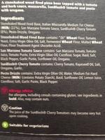 Wood Fired Sunblush Tomatoes, Italian Mozzarella & Basil Pesto 12'' Pizza Ingredients