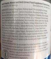 My Protein Alpha Men - 120 Gel Capsules Ingredients