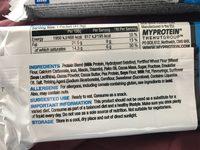 Gaufrettes Protines Chocolat Ingredients