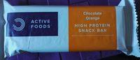 High Protein Snack Bar Chocolate Orange Report Card