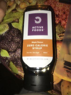 Zero Calorie Syrup