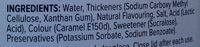 Zero Calorie Syrup Ingredients