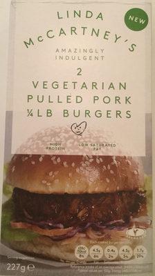 Vegetarian Pulled Pork Burgers