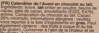 Calendrier De LAvent En Chocolat Au Lait DC Super Hero Girls Ingredients