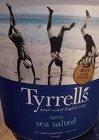 Tyrrells Lightly Sea Salted 600G Report Card