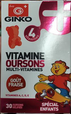Vitamine Oursons Multi-Vitamines Got Fraise