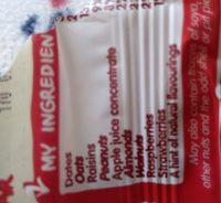 Nakd Nibble Bar - Berry Cheeky Ingredients