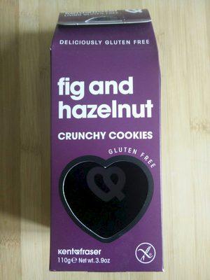 Fig Ans Hazelnut Crunchy Cookies