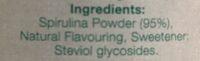 Bioglan Super Foodsorganic Tropical Spirulina Ingredients