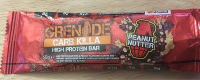 Grenade Peanut Nutter Carb Killa Bar