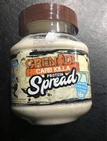 Carb Killa Protein Spread , White Chocolate Cookie Report Card