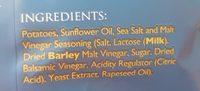 Lancashire Crisps Ingredients
