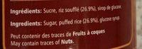 Riz Souffl Caramlis Ingredients