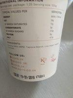 Coyo Coconut Milk Yoghurt Alternative Natural Ingredients