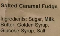 Salted Caramel Fudge Ingredients