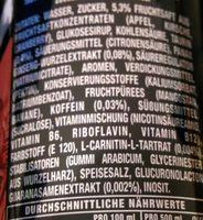 Monster Punch Energy Ingredients