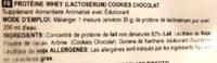 Pure Whey Protein , Chocolate Cookies Ingredients