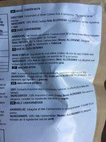 WHOLE CASHEW NUTS Ingredients