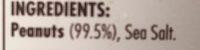 Bulk Deal 6 X Pip & Nut Peanut Butter Tub 1000G Ingredients