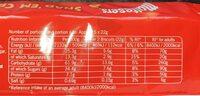 Maltesers Biscuits Nutrition Label